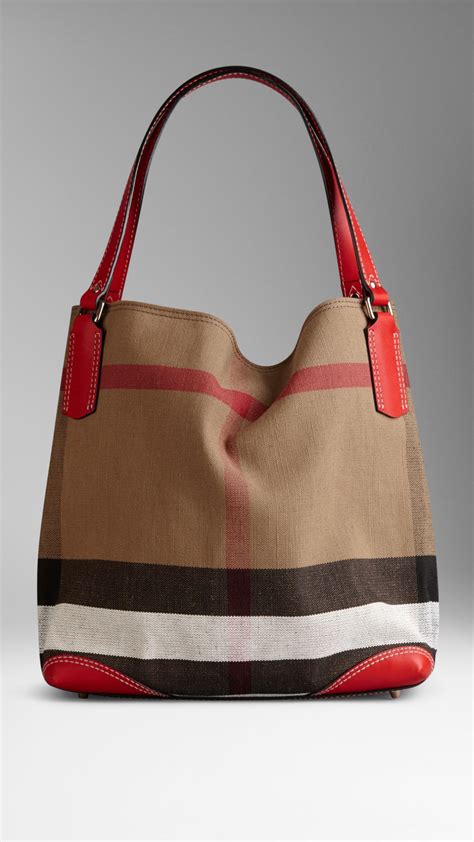 burberry medium exploded check canvas tote bag|Burberry camera bag.